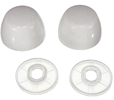 Danco 80821 Universal Bolt Cap, Plastic, White