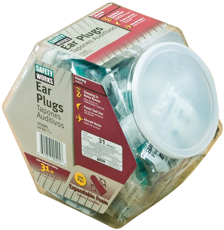 Foam Ear Plugs 100 pairs