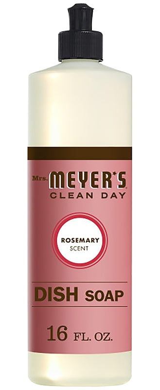Mrs. Meyer's Clean Day Dish Soap, Rosemary, 16 oz