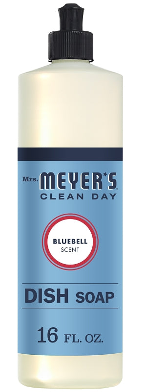 Mrs. Meyer's Clean Day Dish Soap, Bluebell, 16 oz