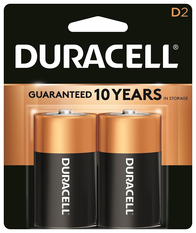 Duracell Battery, 1.5 V Battery, 15 Ah, D Battery, Alkaline, Manganese Dioxide