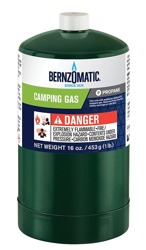 BernzOmatic Camping Gas Cylinder, 16.4 oz