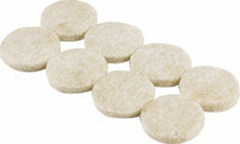Shepherd Hardware Furniture Pad, Felt Cloth, Beige, 2 in L, 2 in W, Square