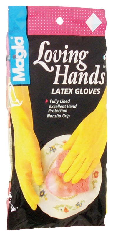 Spontex Protector Gloves, S, Latex, Yellow