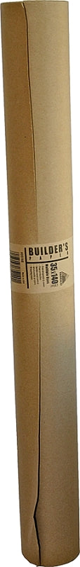 Trimaco Floor Paper, 140 ft L, 35 in W, Kraft Paper, Brown, Floor Mounting