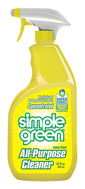 Simple Green All-Purpose Cleaner, Lemon Scent, 22 oz
