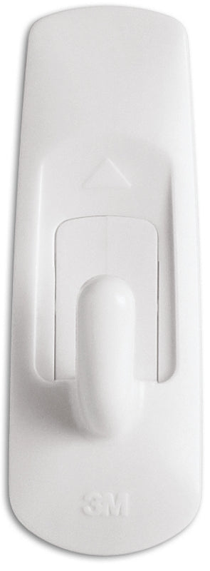 Command 17002-VP-6PK Utility Hook, 1/2 in Opening, 1 lb, 6 -Hook, Plastic, White
