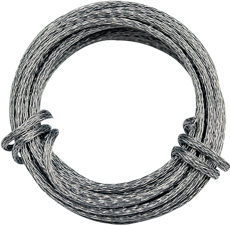 OOK Picture Hanging Wire, 9 ft L, Galvanized Steel, 20 lb