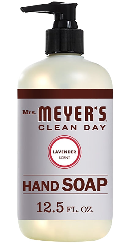 Mrs. Meyer's Hand Soap, Liquid, Lavender, 12.5 oz Bottle
