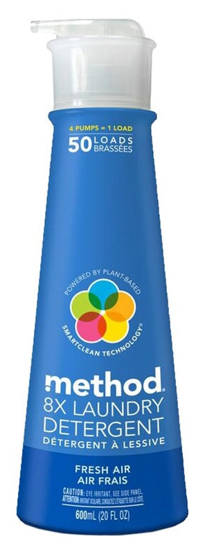 Method Laundry Detergent, 66 Loads, Fresh Air, 53.5 oz