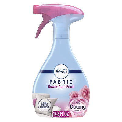 febreze 08936 Fabric Refresher, 14.8 fl-oz, Liquid, Downy April Fresh, Clear/Light Yellow