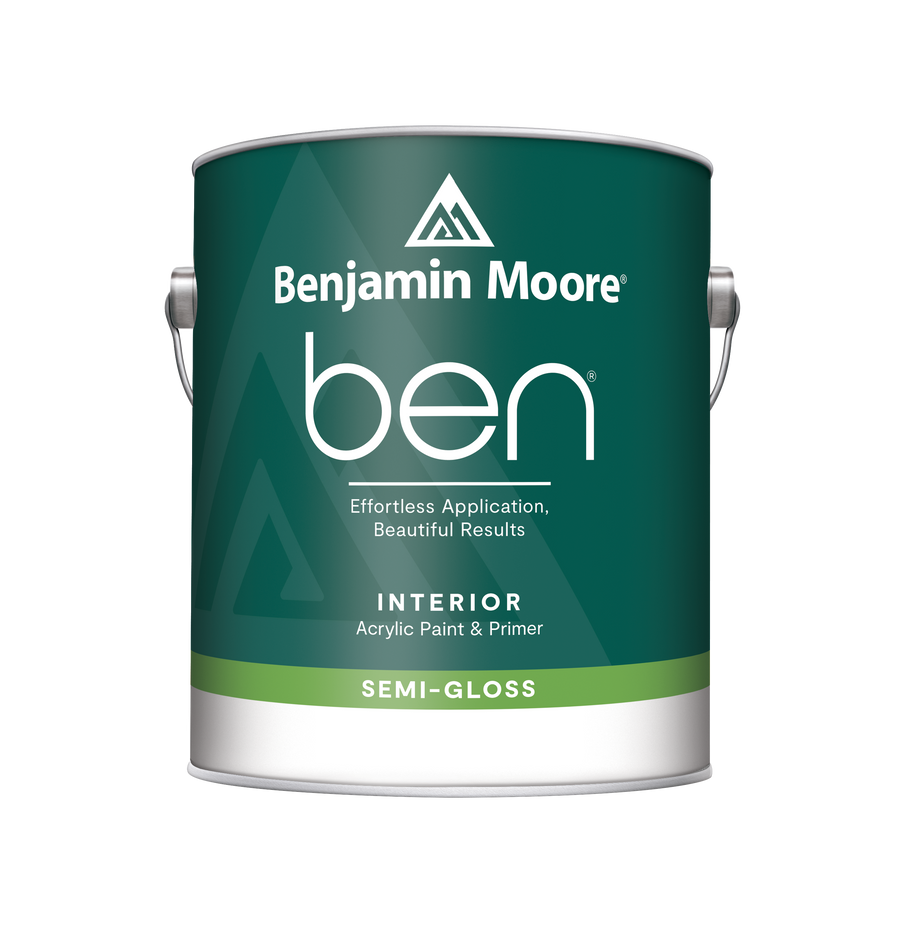 Benjamin Moore ben Semi-Gloss