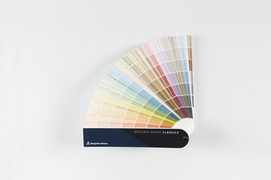 Benjamin Moore Classics Color Collection fan deck