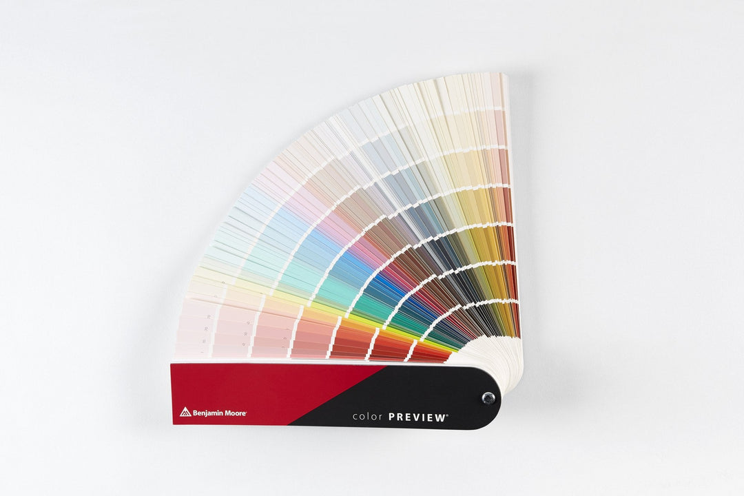 Benjamin Moore Color Preview fan deck