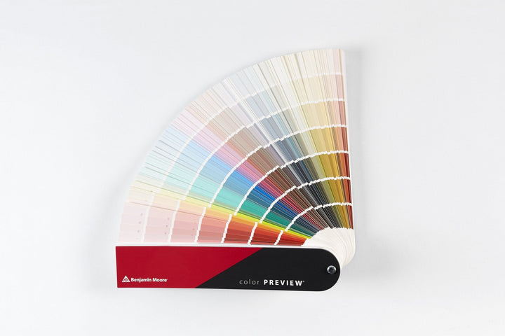 Benjamin Moore Color Preview fan deck