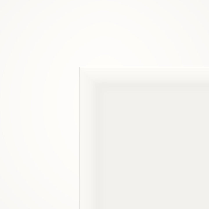 6-panel hollow-core door edge detail, white — 1-3/8 inch thick, factory primed