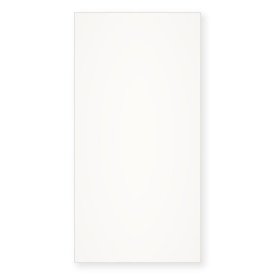 Primed solid-core flush interior door slab, white, paint-ready — same-day delivery NYC