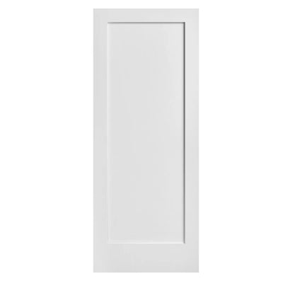 Primed Solid-Core Shaker Interior Door (1-Panel)